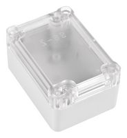 MULTICOMP PRO MP011499 ENCLOSURE, ABS, PC, GREY, TRANSPARENT