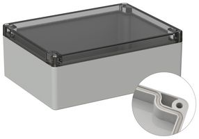 MULTICOMP PRO MP011550 ENCLOSURE, PC, 200MM X 150MM X 75MM ROHS COMPLIANT: YES