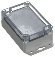 MULTICOMP PRO MP011626 ENCLOSURE, ABS, PC, GREY, TRANSPARENT