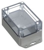 MULTICOMP PRO MP011646 ENCLOSURE, ABS, PC, GREY, TRANSPARENT ROHS COMPLIANT: YES