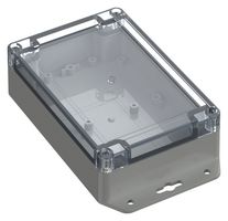 MULTICOMP PRO MP011666 ENCLOSURE, ABS, PC, GREY, TRANSPARENT