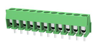 MULTICOMP PRO MP011993 BLOQUE, CABLE-PLACA, 90Â°, 11 VÃAS, 18AWG