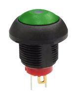 MULTICOMP PRO MPP12-6B206MM1CAS05L05 PUSHBUTTON SW, SPST, 0.4A, 32VAC, PANEL