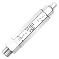 WERA 05073202001 HEX BIT, SIZE 6MM X TX25 X 37MM