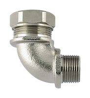 HELLERMANNTYTON PCS32-90FMC-M32 CONDUIT CONN, M32, METALLIC ROHS COMPLIANT: YES