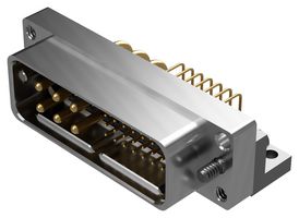 POSITRONIC SMSA068-MA48C-T7B1 RECT POWER CONN, R/A PLUG, 34POS, 4ROW