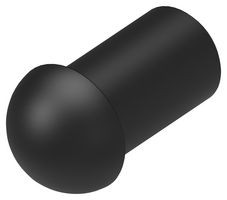 TE CONNECTIVITY - ENTRELEC 1SNG610012R0000. DOME PLUG, SIZE 11, PA6, 10.5MM, BLACK