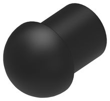 TE CONNECTIVITY - ENTRELEC 1SNG610030R0000. DOME PLUG, SIZE 16, PA6, 15.8MM, BLACK