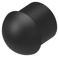 TE CONNECTIVITY - ENTRELEC 1SNG610057R0000. DOME PLUG, SIZE 24, PA6, 24.1MM, BLACK