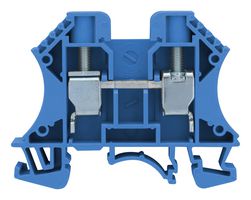 MULTICOMP PRO MP012087 TERMINAL BLOCK, DIN RAIL, 2WAY, 16-6AWG ROHS COMPLIANT: YES