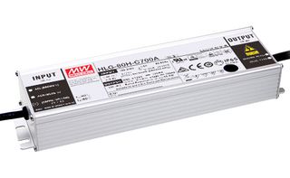 MEAN WELL HLG-80H-C350B LED DRIVER/PSU, CONSTANT CURRENT, 89.95W