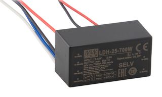 MEAN WELL LDH-25-700W CONTROL LED CORRIENTE CONSTANTE 25,2W