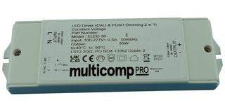 MULTICOMP PRO MP011869 CONTROL LED, TENSIÃN CONSTANTE, 30W