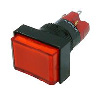 MULTICOMP PRO MP-D16LMT1-1CR PB SW IND, MOMENTARY, 16 MM