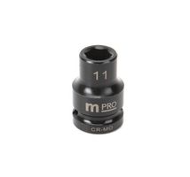 MULTICOMP PRO MP12-CRMO11 IMPACT SOCKET, 1/2" DRIVE, 11MM, 38MM L