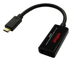 ROLINE 11.04.5957 CABLE, USB-C PL-DISPLAYPORT REC, 7.9"