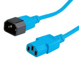 ROLINE 19.08.1533 POWR CORD, IEC 320 C14 PL-C13 RECP/9.8FT
