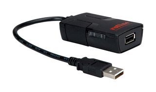 ROLINE 12.02.1091 USB CABLE, 2.0 USB TYPE A PL-RECP, 5.9" ROHS COMPLIANT: YES