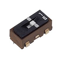 NIDEC COMPONENTS CJS-1200TA1 SLIDE SWITCH, SPDT, 0.1A, 6VDC, SMD
