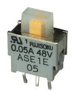 NIDEC COMPONENTS ASE2E-2M-10-Z SLIDE SWITCH, DPDT, 0.05A, 60V, TH ROHS COMPLIANT: YES
