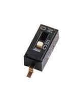 NIDEC COMPONENTS CHS-01TB1 DIP SW, 1CKT, SPST, 0.1A, 6VDC, SMD ROHS COMPLIANT: YES