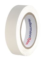 HELLERMANNTYTON 710-00105 INSULATION TAPE, PVC, 15MM X 10M ROHS COMPLIANT: NA