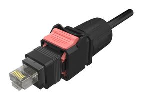AMPHENOL COMMUNICATIONS SOLUTIONS NDHR5A4AB0A ENET CORD, RJ45 PLUG-FREE END, 2M