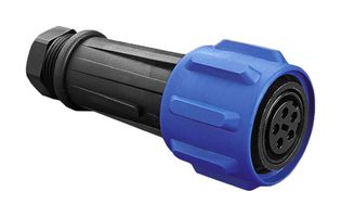 BULGIN LIMITED PX0911/10/S CIRCULAR CONN, RCPT, 10POS, SCREW ROHS COMPLIANT: YES