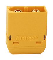 MULTICOMP PRO MP011776 RECT PWR CONN, R/A PLUG, 2POS, PCB