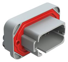 AMPHENOL SINE/TUCHEL AT13-18PE-BM03GY AUTOMOTIVE CONN, R/A RCPT, 18POS, 13A ROHS COMPLIANT: YES