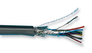 BELDEN 5504FE.00305 SHLD CABLE, 6CORE, 22AWG, 305M