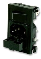 BULGIN LIMITED BZV01/Z0000/01 CONNECTOR, POWER ENTRY, INLET, PLUG, 10A, 250VAC