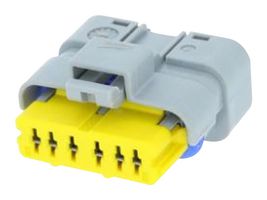 APTIV / DELPHI 10866616 AUTOMOTIVE HOUSING, RCPT, 6POS ROHS COMPLIANT: YES