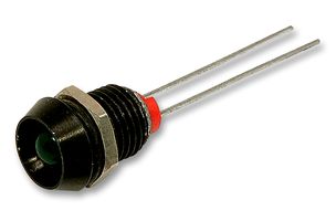 BULGIN LIMITED DX1090/GN PANEL MOUNT INDICATOR, LED, 8MM, GREEN, 2V
