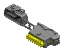 APTIV / DELPHI 13800155 AUTOMOTIVE HOUSING, RCPT, 16POS ROHS COMPLIANT: YES