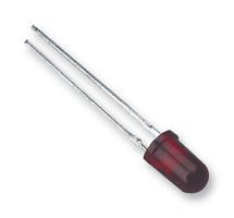 BROADCOM HLMP-3601 LED, 5MM, RED, 2.1MCD, 626NM
