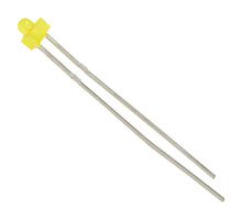 KINGBRIGHT L-2060YD LED, YELLOW, T-3/4 (1.8MM), 8MCD, 588NM