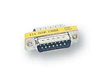 VIDEK 8102 GENDER CHANGER, D 2 PLUG, 15WAY