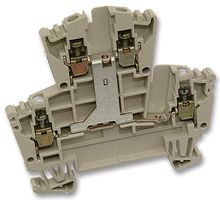 WEIDMULLER 102230 WDK2.5V TERMINAL BLOCK, DIN RAIL, 4 POSITION