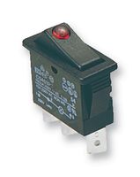 ARCOLECTRIC / BULGIN LIMITED C5503PTNAM ROCKER SWITCH, SPST, 20A, 250VAC, RED