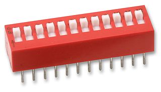 GRAYHILL 78B12ST INTERRUPTOR, DIL, DESLIZANTE, 12VÃAS