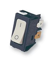ARCOLECTRIC / BULGIN LIMITED C1250APAAB SWITCH, ROCKER, DPST, 10A, 250VAC