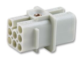HARTING 0936 008 3101 Heavy Duty Connector Insert, 8+PE, Less
