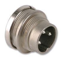 AMPHENOL SINE/TUCHEL C091 31W003 1002 Circular Connector, C091D Series, Receptacle, 3, Pin, Solder, Panel Mount RoHS Compliant: Yes