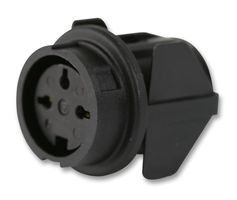 AMPHENOL SINE/TUCHEL T 3277 000 Circular Connector, C091B Series, Receptacle, 3, Socket, Solder, Panel Mount RoHS Compliant: Yes