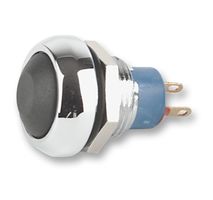 APEM IPR3SAD2101 SWITCH, SPNO, CHROM/BLK BTN