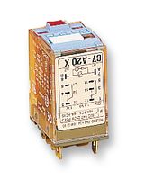 RELECO C7-A20X230A General Purpose Relay, C7 Series, Power, DPDT, 230 VAC, 10 A RoHS Compliant: Yes