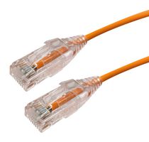 VIDEK 2994-0.2RG ENET CORD, C6, RJ45 PLUG-RJ45 PLUG, 0.2M ROHS COMPLIANT: YES