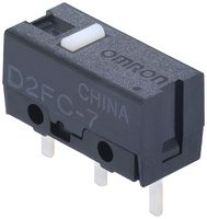 OMRON ELECTRONIC COMPONENTS D2FC-7(STD) MICROSWITCH, SPST-NO, 0.001A, 6VDC
