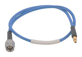 HUBER+SUHNER MF86/11MMPX/11PC185/305MM RF CABLE ASSY, MMPX PLUG-1.85MM PLUG ROHS COMPLIANT: YES
